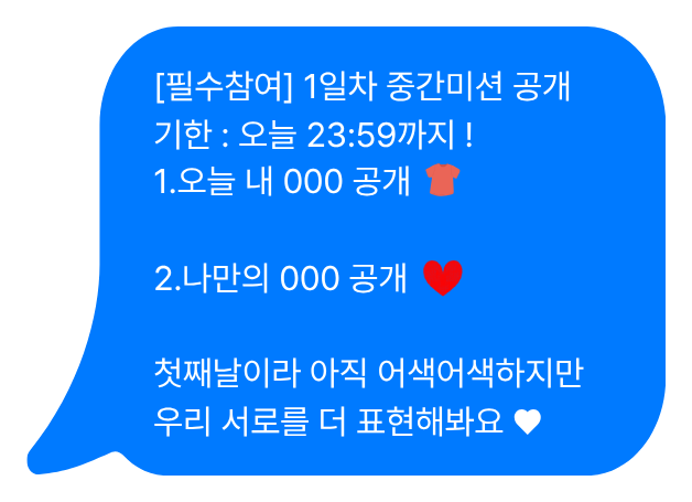 비밀미션 예시